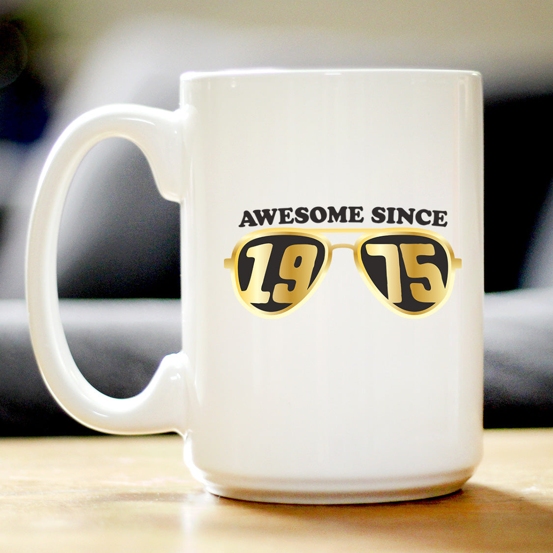Awesome Since 1975 Coffee Mug 50th Birthday Gift Ideas White Ceramic Coffee Cup