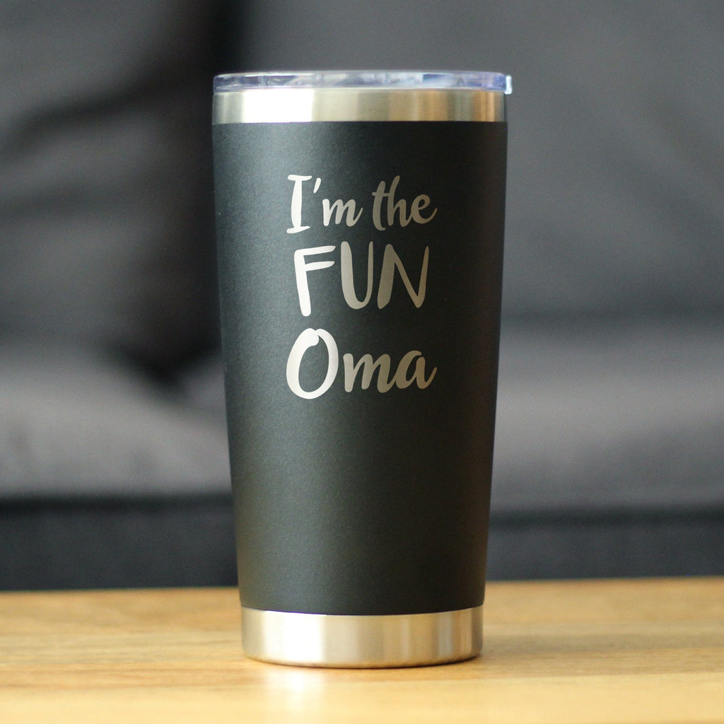 I'm the Fun Oma - 20 oz Coffee Tumbler