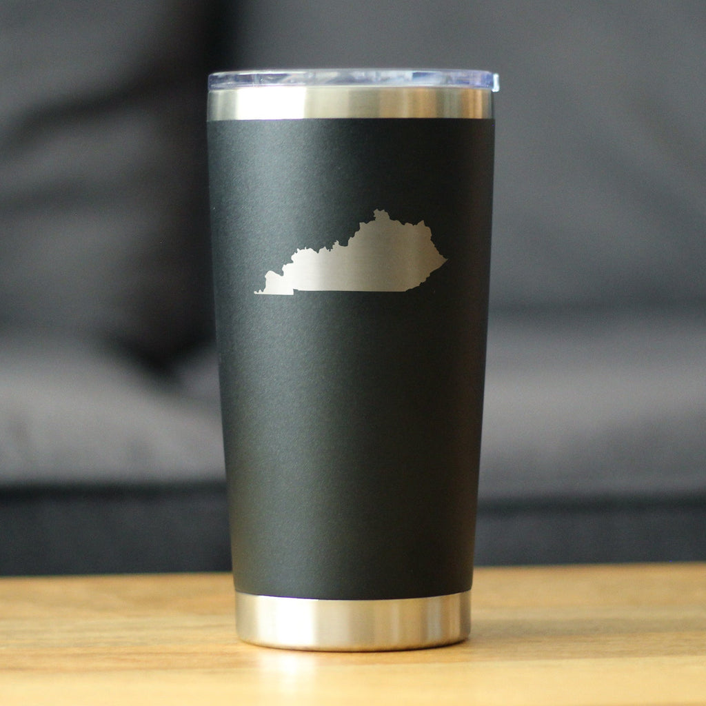 Kentucky State Outline - 20 oz Coffee Tumbler
