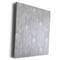 3dRose PS Animals - White Feathers - Museum Grade Canvas Wrap (cw_192821)