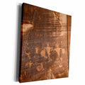 3dRose Petroglyphs near Moab, Utah - Museum Grade Canvas Wrap (cw_205259)