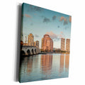 3dRose City view with Royal Park Bridge, dawn. - Museum Grade Canvas Wrap (cw_205939)