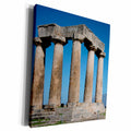 3dRose Greece, Corinth, Ancient Corinth. Doric Temple of... - Museum Grade Canvas Wrap (cw_210095)