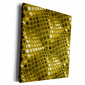 3dRose Gold Sequin Fabric Effect Photograph - Museum Grade Canvas Wrap (cw_210799)