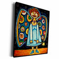 3dRose Paul Honatke Designs Prints - Angel Costume - Museum Grade Canvas Wrap (cw_21136)