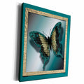 3dRose Glitter Butterfly - Museum Grade Canvas Wrap (cw_21267)