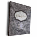 3dRose Class of 2015, Marble Look, Cap and Diploma,... - Museum Grade Canvas Wrap (cw_212786)