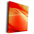 3dRose Orange, Streamers, White, Sparkle, Abstract,... - Museum Grade Canvas Wrap (cw_213781)