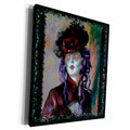 3dRose Madame La Comtesse vampire vampyre comtesse countess... - Museum Grade Canvas Wrap (cw_21474)