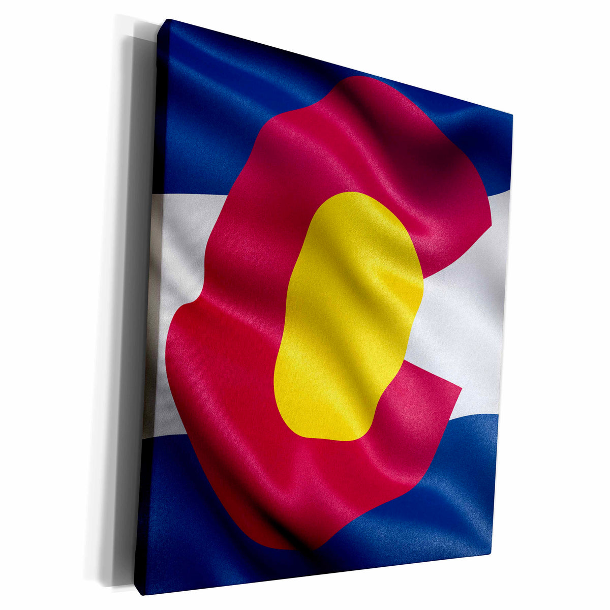 3dRose Colorado state flag - Museum Grade Canvas Wrap (cw_214933)