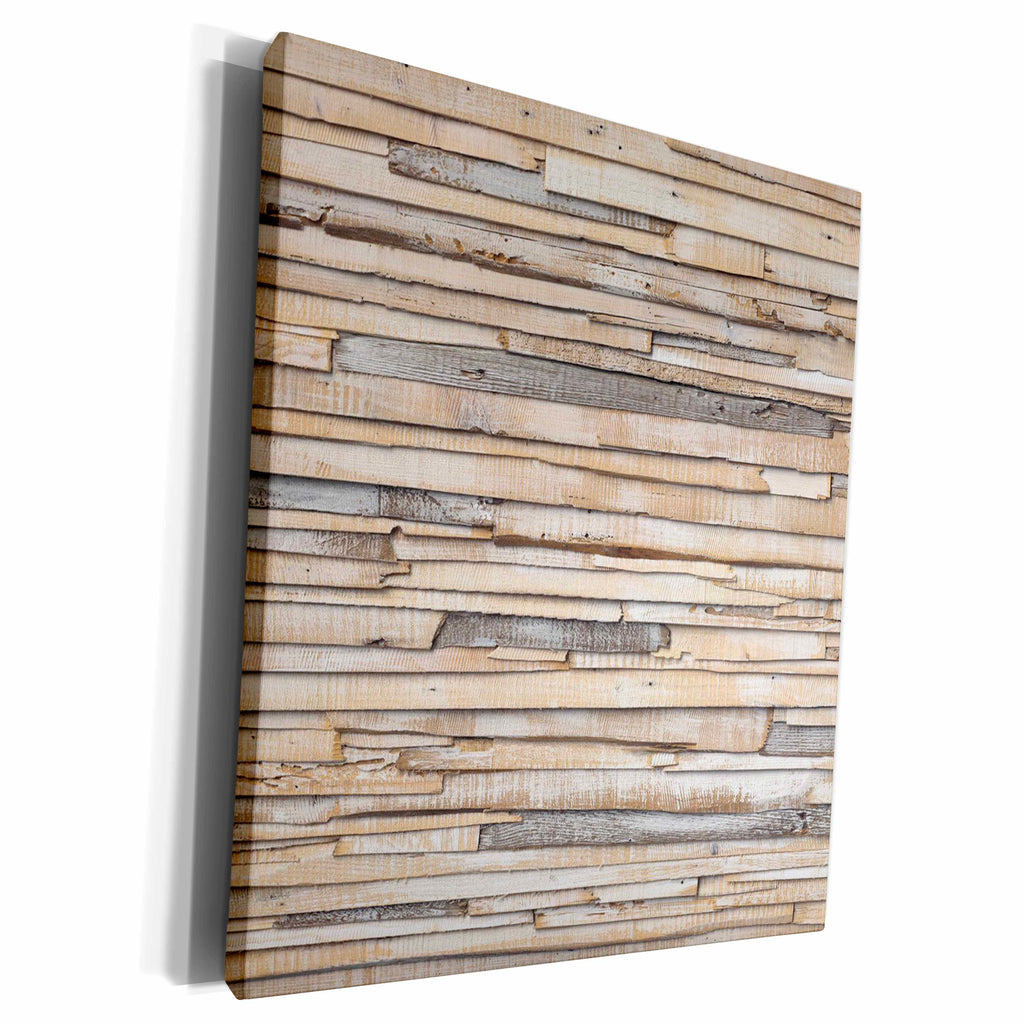3dRose Rustic Layered Wood Effect - Museum Grade Canvas Wrap (cw_215435)
