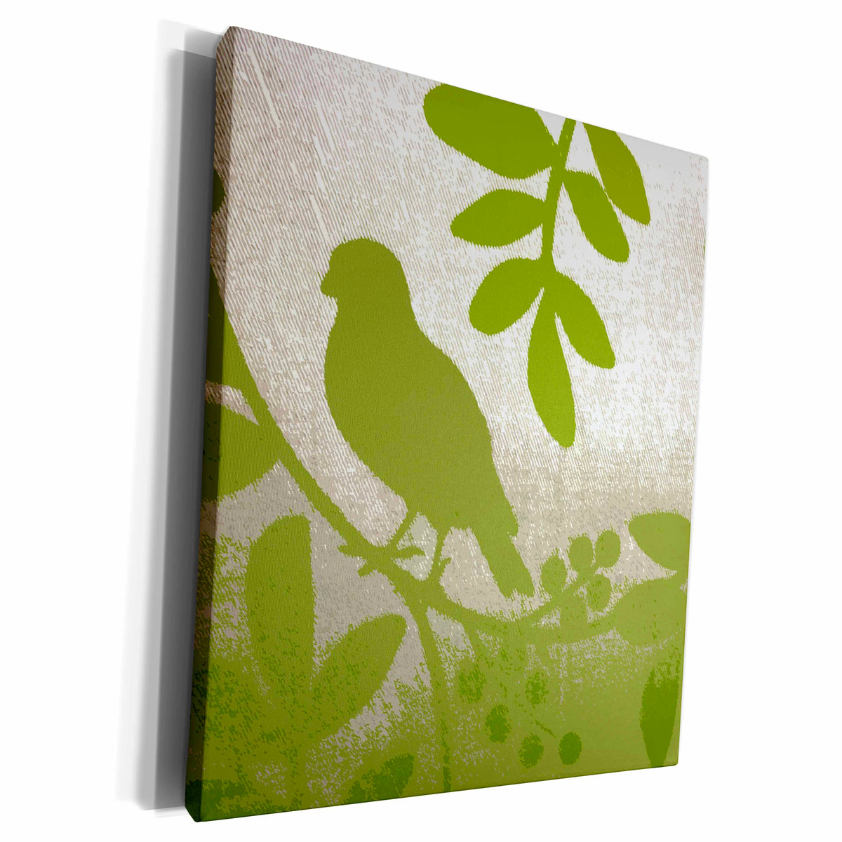 3dRose Florene Decorative - Song Bird - Museum Grade Canvas Wrap (cw_21560)