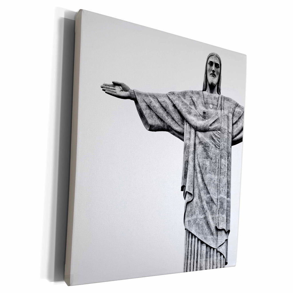 3dRose Christ Redeemer on Corcovado mountain - Museum Grade Canvas Wrap (cw_216130)