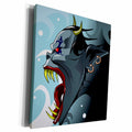 3dRose Monster, Devil, Evil. Popular image. - Museum Grade Canvas Wrap (cw_216543)
