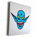 3dRose Ugly Monster, Alien, Devil, Evil. Popular image. - Museum Grade Canvas Wrap (cw_216545)