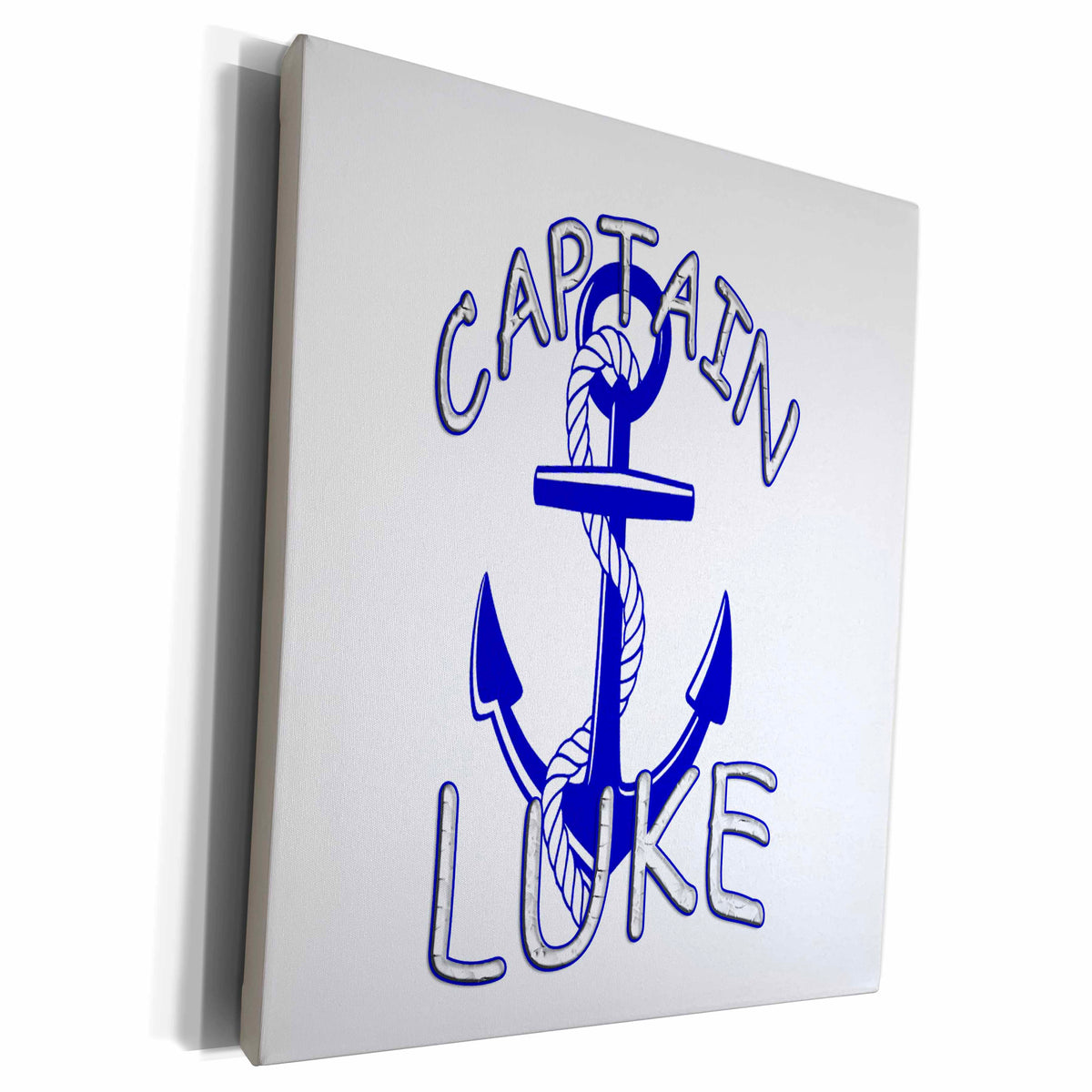 3dRose Captain Luke. Personalized quotes. - Museum Grade Canvas Wrap (cw_216561)