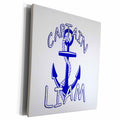 3dRose Captain Liam. Personalized quotes. - Museum Grade Canvas Wrap (cw_216562)