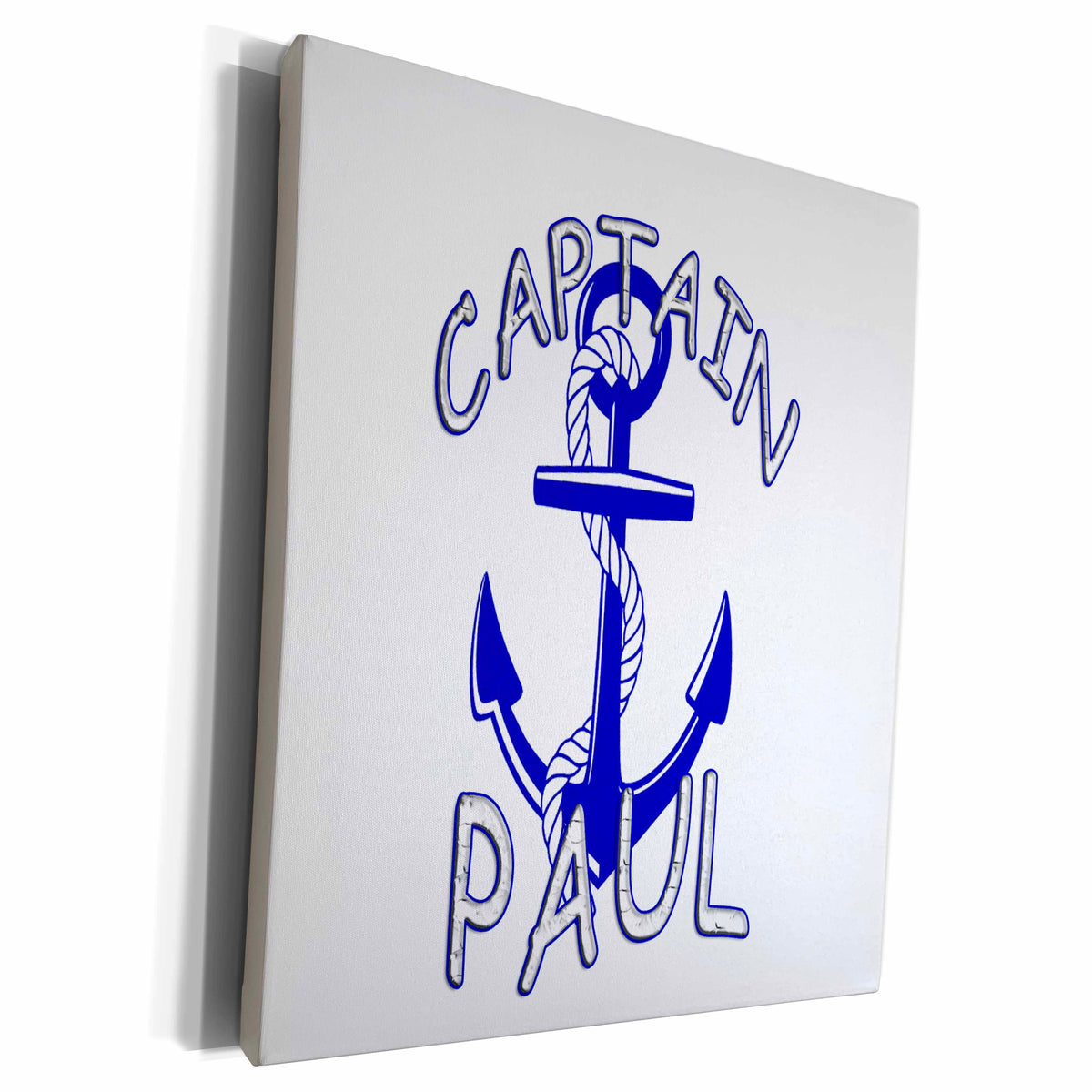 3dRose Captain Paul. Personalized quotes. - Museum Grade Canvas Wrap (cw_216576)
