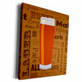 3dRose Beer Lover Series Shaker - Museum Grade Canvas Wrap (cw_217260)