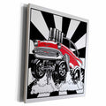3dRose A killer 57 hot rod drag racing for pinks, with a... - Museum Grade Canvas Wrap (cw_217340)