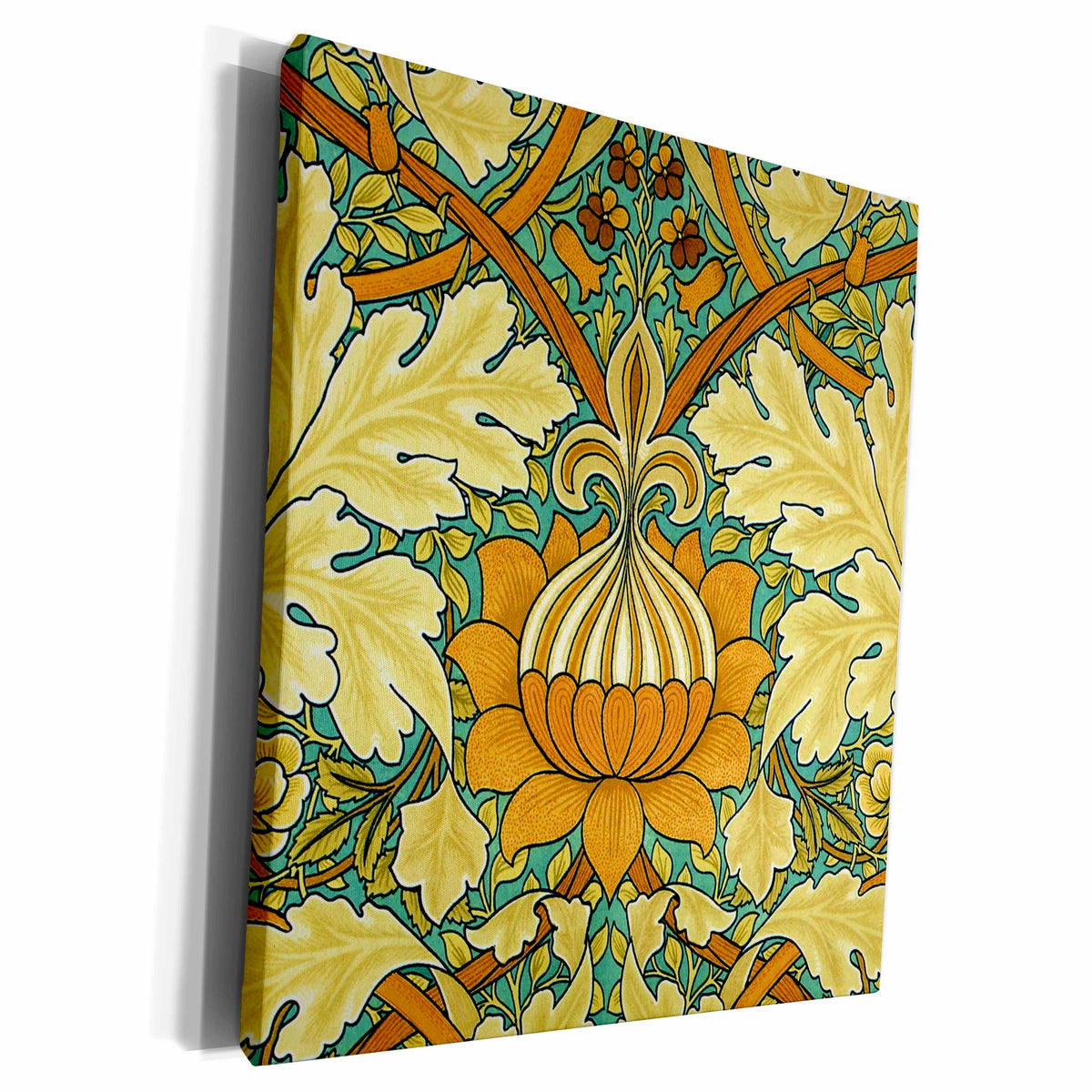 3dRose William Morris St James Chintz - Museum Grade Canvas Wrap (cw_219389)