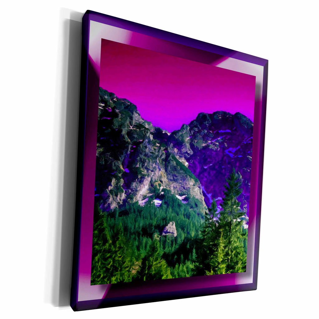 3dRose Purple Mountain Majesty - Museum Grade Canvas Wrap (cw_21958)