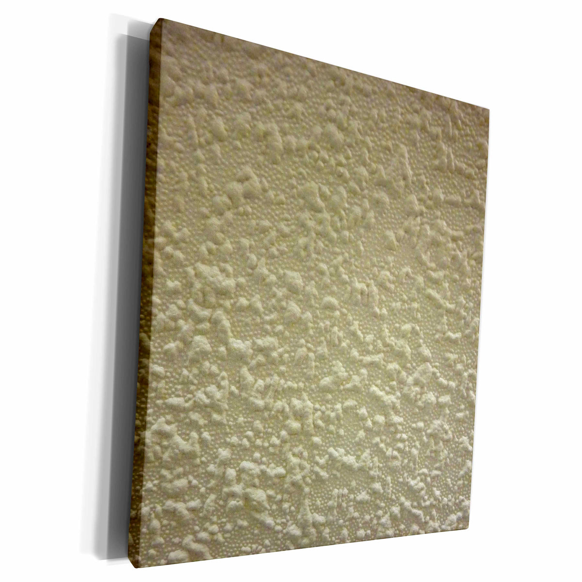 3dRose Florene Designer Textures - Bumpy Beige - Museum Grade Canvas Wrap (cw_22140)