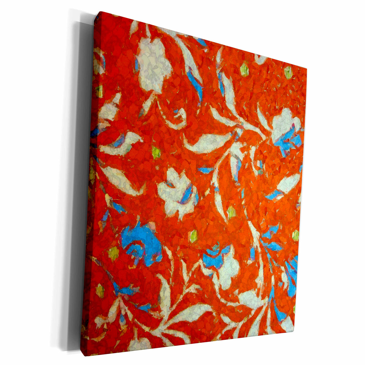 3dRose Florene Decorative - Country Floral - Museum Grade Canvas Wrap (cw_22146)