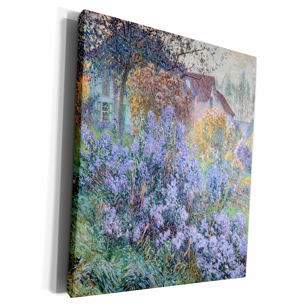 3dRose The Asters by Emile Claus, 1906 - Museum Grade Canvas Wrap (cw_221950)