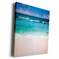 3dRose Beautiful Sandy Beach - Museum Grade Canvas Wrap (cw_22274)