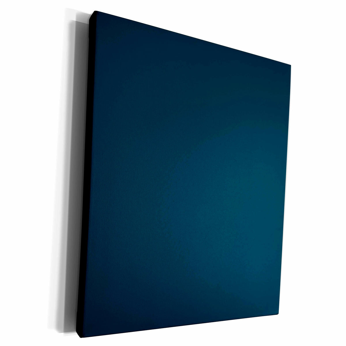 3dRose Image of Winter Slate Solid Color - Museum Grade Canvas Wrap (cw_223517)