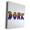 3dRose EvaDane - Quotes - Dork Rainbow - Museum Grade Canvas Wrap (cw_223943)