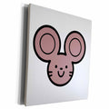 3dRose BrooklynMeme Animals - Cute cartoon mouse - Museum Grade Canvas Wrap (cw_224185)