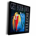 3dRose Masquerade Get Your Own Bottle - Museum Grade Canvas Wrap (cw_224844)