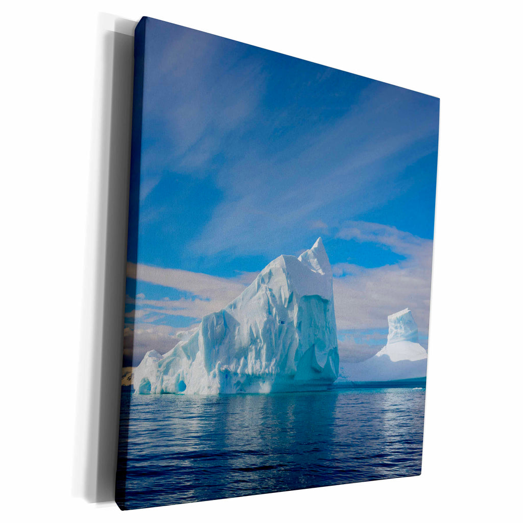 3dRose Danita Delimont - Icebergs - Antarctica. Iceberg - Museum Grade Canvas Wrap (cw_225202)