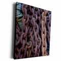 3dRose South Georgia. Giant rusted chains used to pull... - Museum Grade Canvas Wrap (cw_225239)