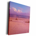 3dRose Florene Beach - Beach Ride - Museum Grade Canvas Wrap (cw_22571)