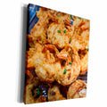 3dRose Australia, Market, prepared seafood - Museum Grade Canvas Wrap (cw_226401)