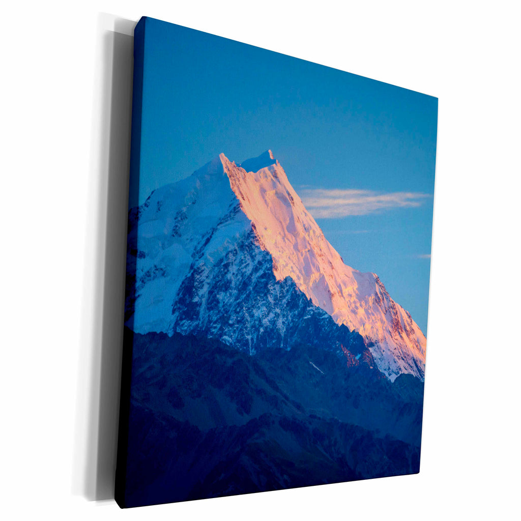 3dRose New Zealand Aoraki, Mount Cook. - Museum Grade Canvas Wrap (cw_226475)