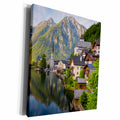 3dRose Hallstatt, Salzkammergut, Upper Austria, Austria - Museum Grade Canvas Wrap (cw_227025)