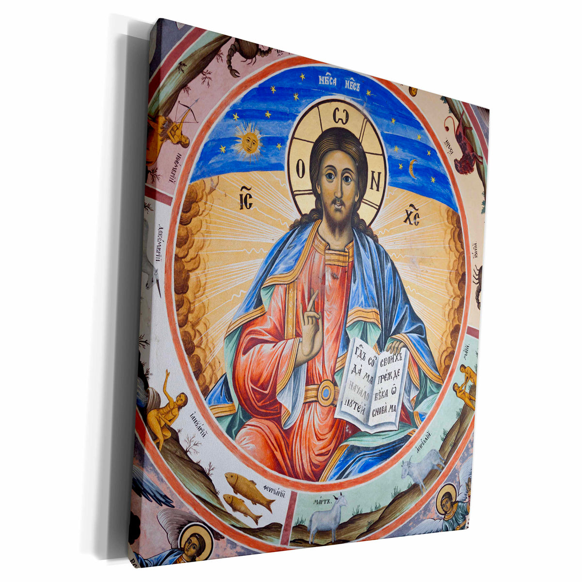 3dRose Bulgaria, Rila, Rila Monastery, UNESCO, wall... - Museum Grade Canvas Wrap (cw_227047)