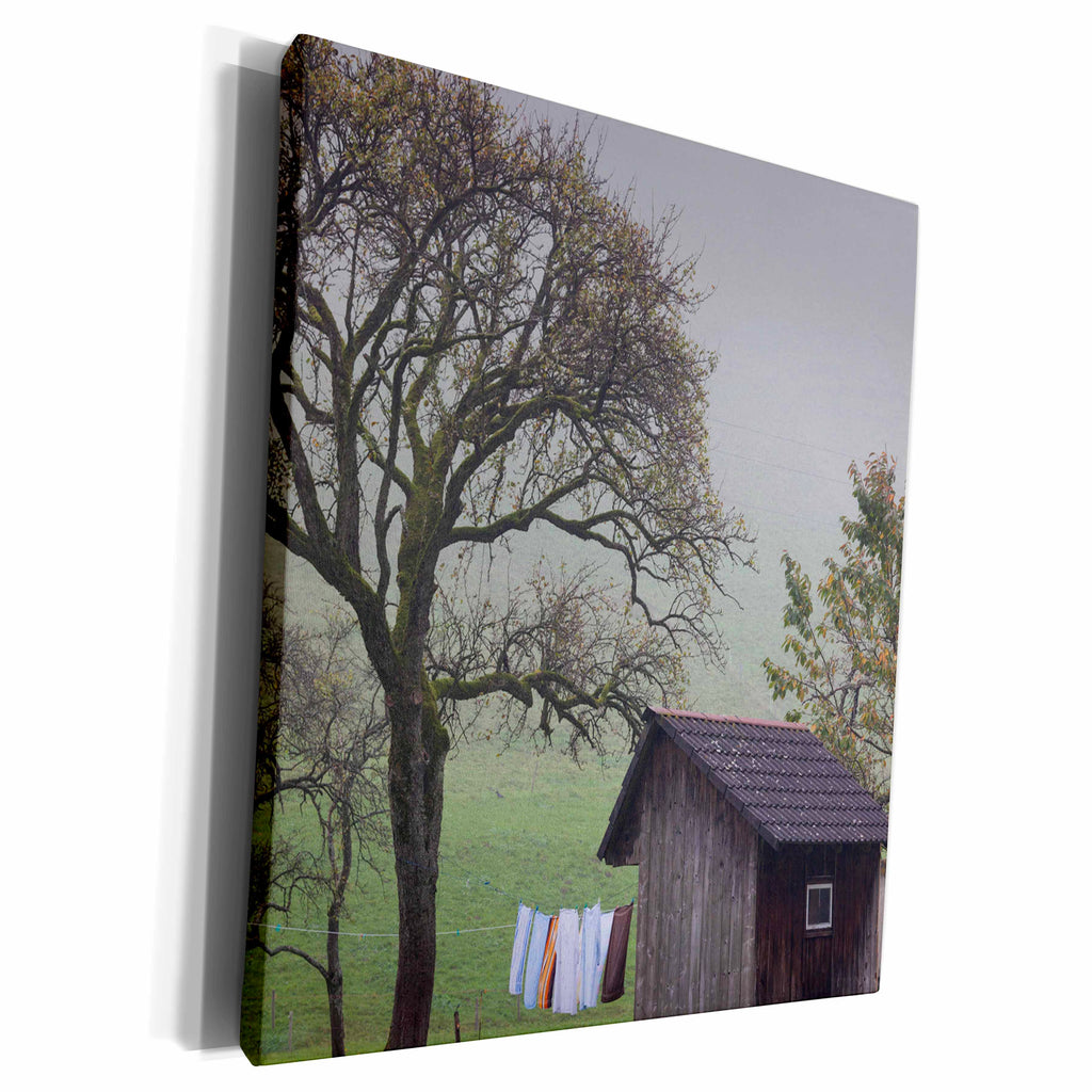 3dRose Germany, Baden-Wurttemberg, Munstertal, autumn... - Museum Grade Canvas Wrap (cw_227397)
