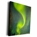 3dRose USA, Alaska. Aurora borealis pattern. - Museum Grade Canvas Wrap (cw_229419)