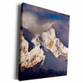3dRose USA, Alaska, Mountain Range - Museum Grade Canvas Wrap (cw_229446)