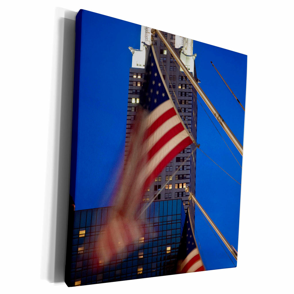 3dRose Chrysler Building, Manhattan, New York, USA - Museum Grade Canvas Wrap (cw_231367)