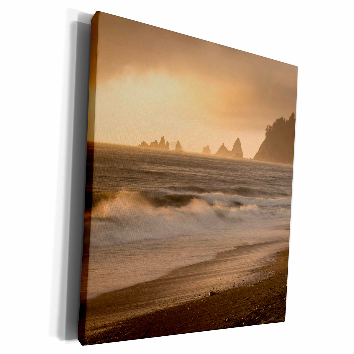 3dRose Usa, Washington State, Olympic National Park, Ruby... - Museum Grade Canvas Wrap (cw_231733)