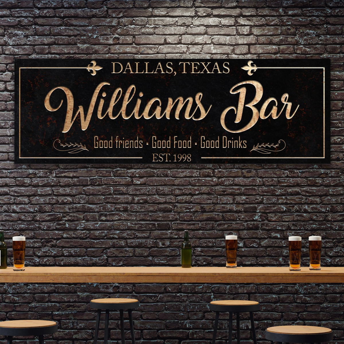 Custom Bar Sign