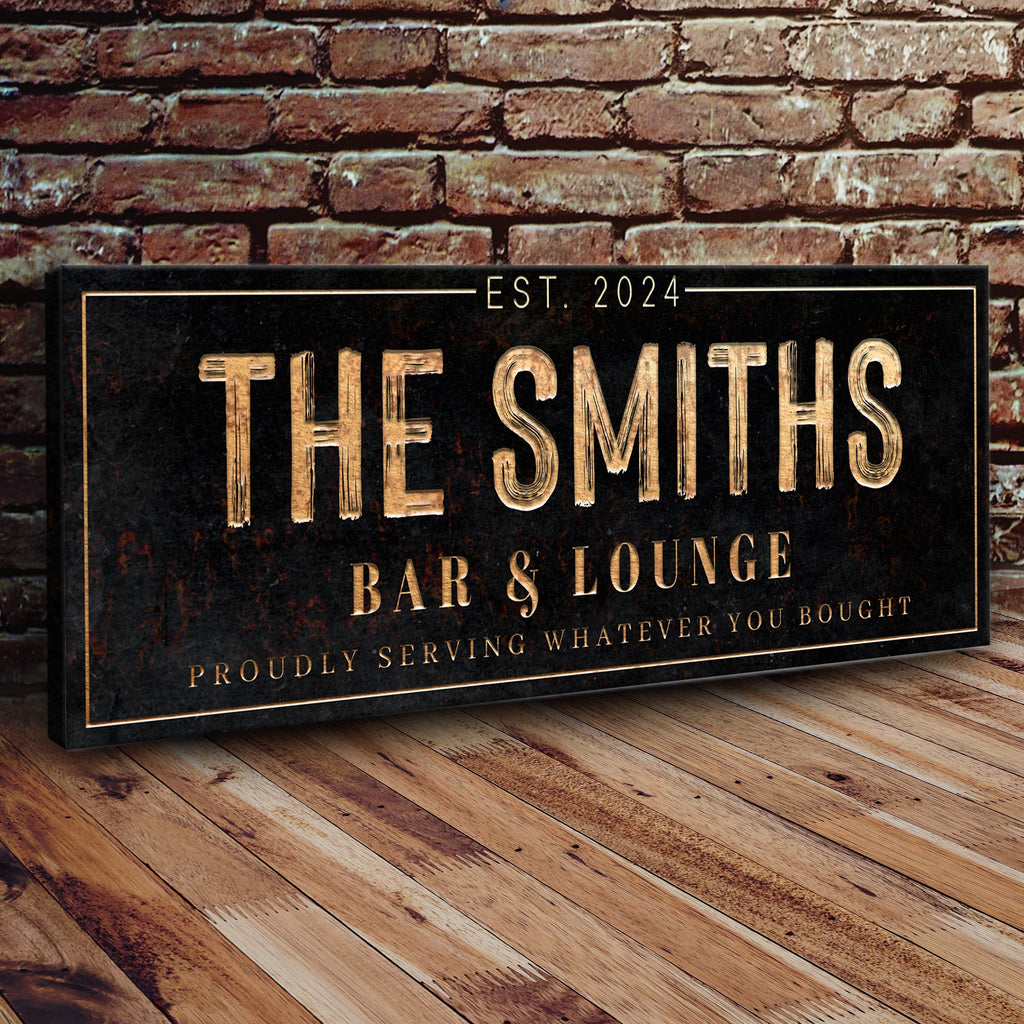 Custom Bar & Lounge Sign