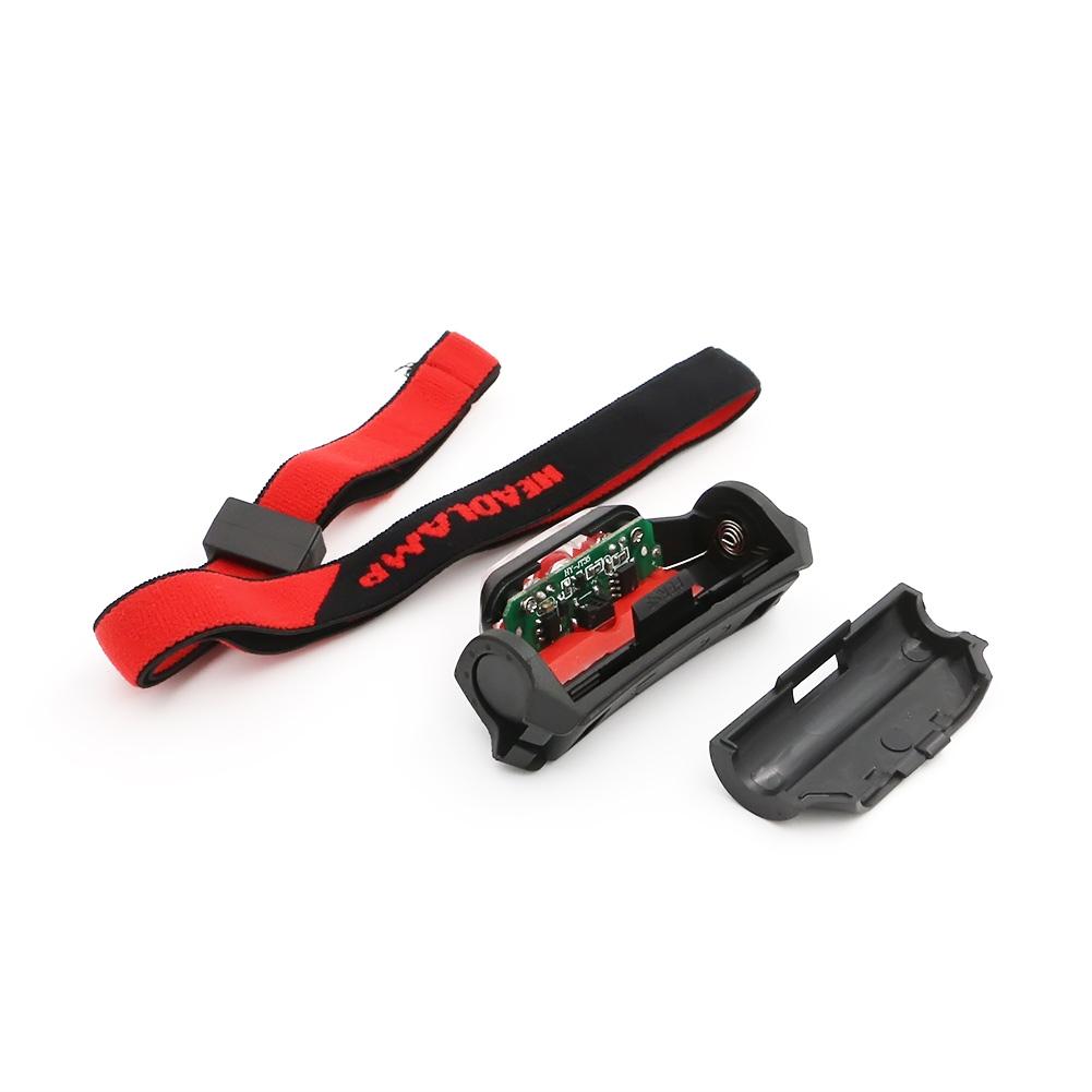 Professional 4 Modes Waterproof XPE White+2*LED Red Headlamp Mini Headlight  Flashlight  Outdoor