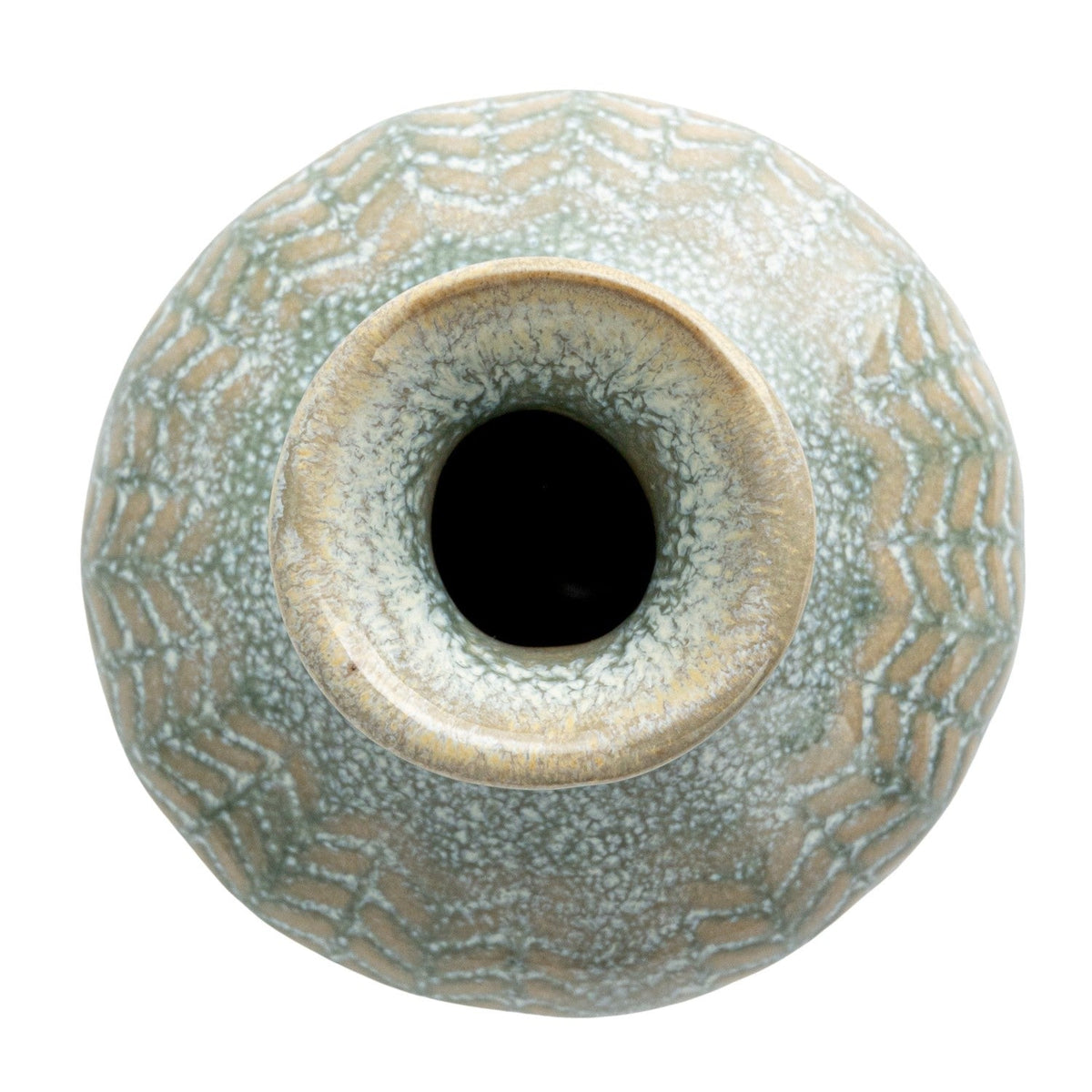 Reactive Glaze Ceramic Bud Vase